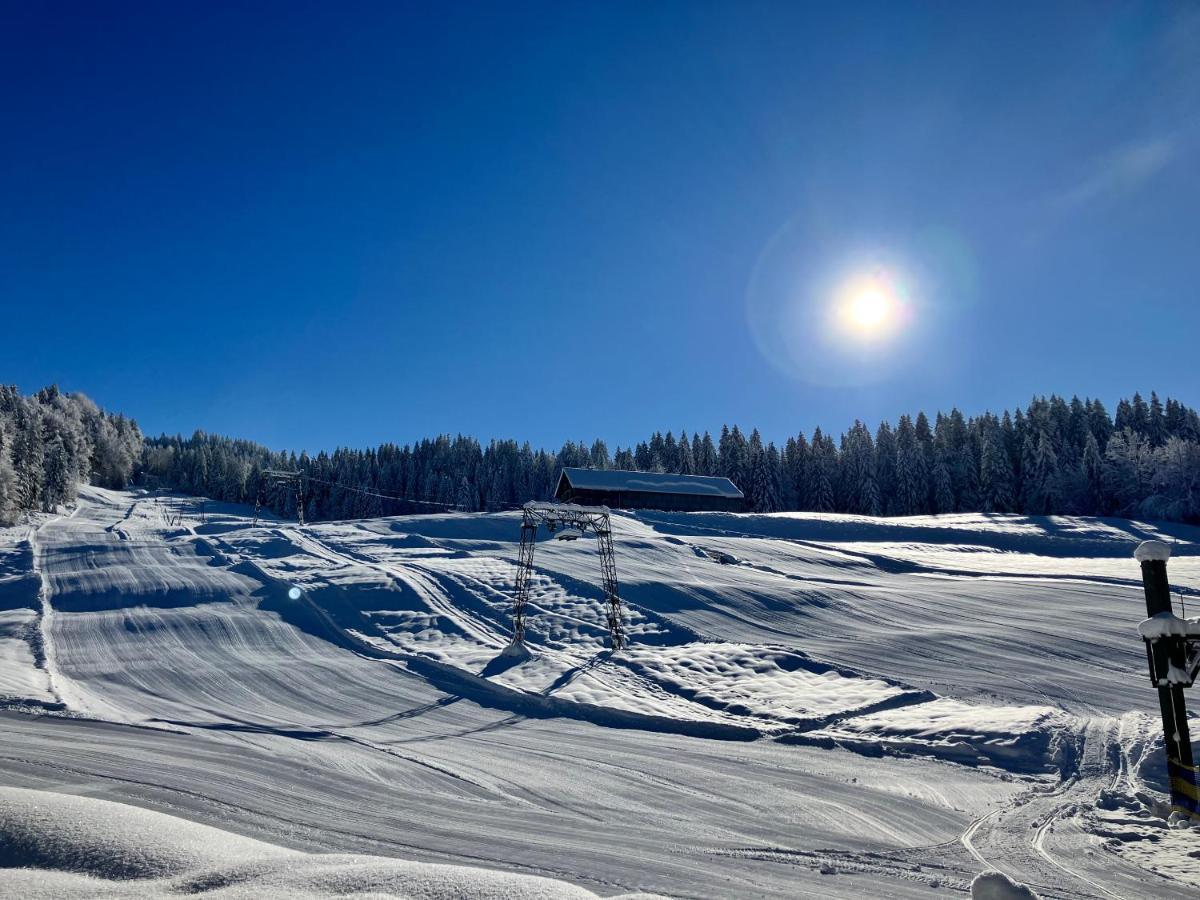 Ferienwohnung Bergblick Am Rande Der Wildnis Sibratsgfäll Zewnętrze zdjęcie