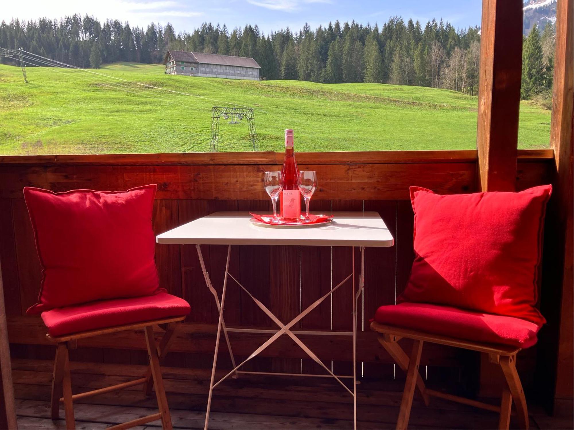 Ferienwohnung Bergblick Am Rande Der Wildnis Sibratsgfäll Zewnętrze zdjęcie